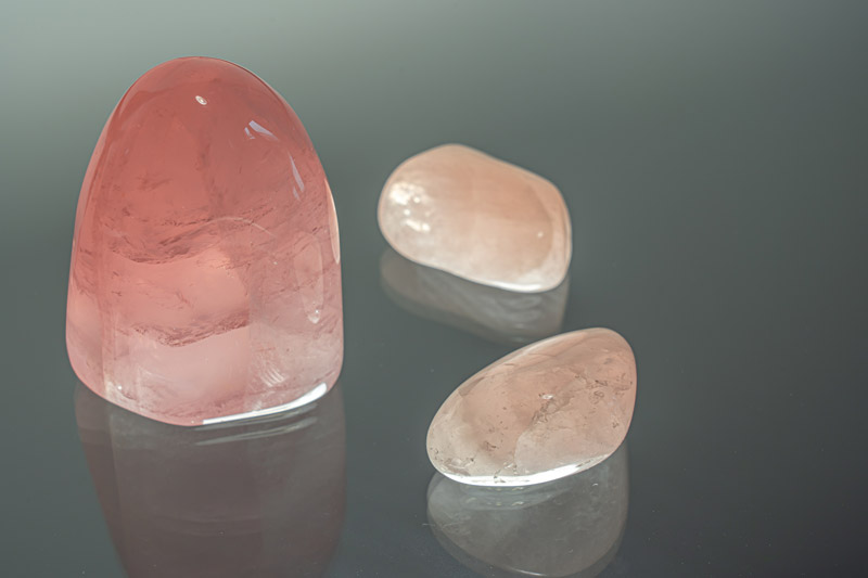 cuarzo rosa piedra