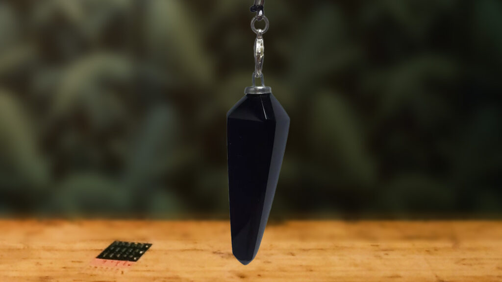 Péndulo de obsidiana