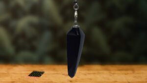 Péndulo de obsidiana
